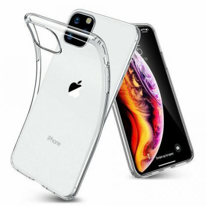 Ultra-Slim Case - тънък силиконов (TPU) калъф (0.3 mm) за iPhone 12 mini (прозрачен)