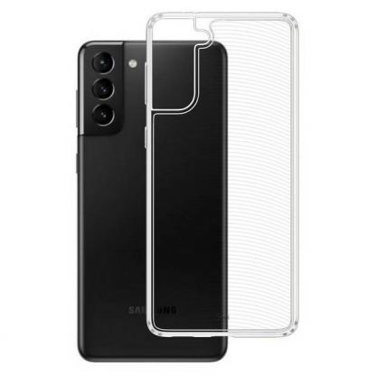 3MK Clear Case - поликарбонатов кейс за Samsung Galaxy S21 Plus (прозрачен)