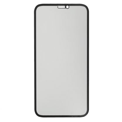 Prio 3D Anti-Spy Full Screen Curved Tempered Glass - калено стъклено защитно покритие с определен ъгъл на виждане за дисплея на iPhone 11, iPhone XR (черен-прозрачен)