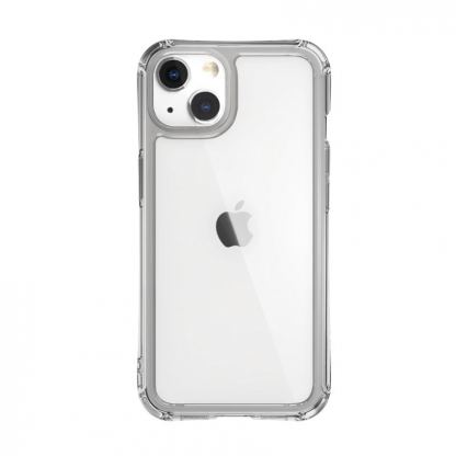 SwitchEasy ALOS Anti-microbial Case - хибриден удароустойчив кейс за iPhone 13 (прозрачен)