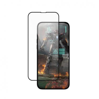 SwitchEasy Glass Hero Mobile Gaming Full Cover Tempered Glass - калено стъклено защитно покритие за дисплея на iPhone 13 mini (черен-прозрачен)