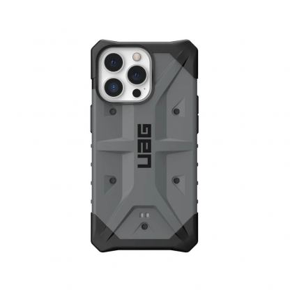 Urban Armor Gear Pathfinder Case - удароустойчив хибриден кейс за iPhone 13 Pro (сив)