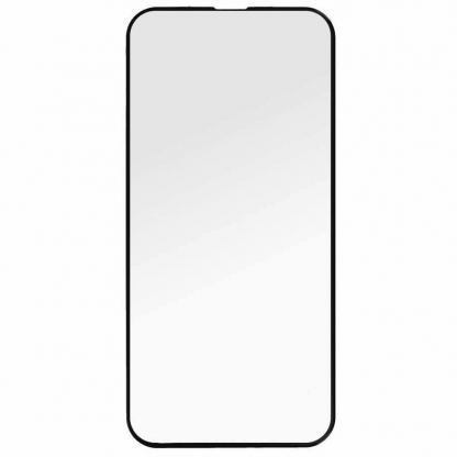 Prio 3D Glass Full Screen Curved Tempered Glass - калено стъклено защитно покритие за дисплея на iPhone 13 Pro Max (черен-прозрачен) (bulk)