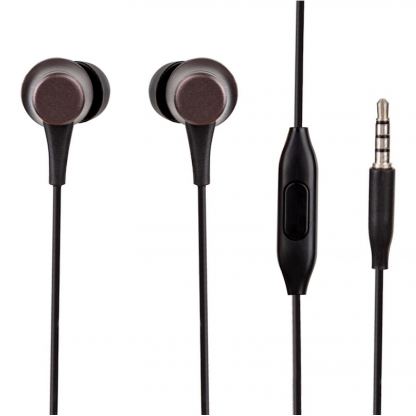 Xiaomi Original Stereo Headset 3.5 mm - оригинални слушалки с микрофон и управление на звука (сив) (bulk)