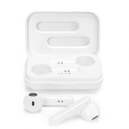Merlin Sonic Air TWS Wireless Bluetooth Headphones - безжични блутут слушалки със зареждащ кейс (бял)