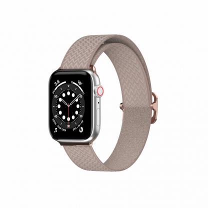 SwitchEasy Wave Elastic Nylon Watch Loop Band - текстилна каишка за Apple Watch 42мм, 44мм, 45мм (розов)
