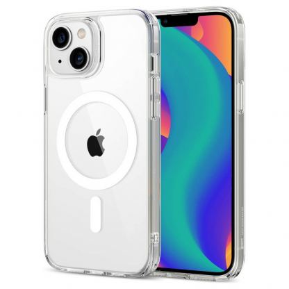 ESR Classic HaloLock MagSafe Case - хибриден кейс с висока степен на защита с MagSafe за iPhone 14, iPhone 13 (прозрачен) 