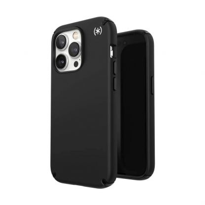 Speck Presidio 2 Pro Case - удароустойчив хибриден кейс за iPhone 14 Pro Max (черен)