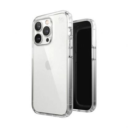 Speck Presidio Perfect Clear - удароустойчив хибриден кейс за iPhone 14 Pro Max (прозрачен)