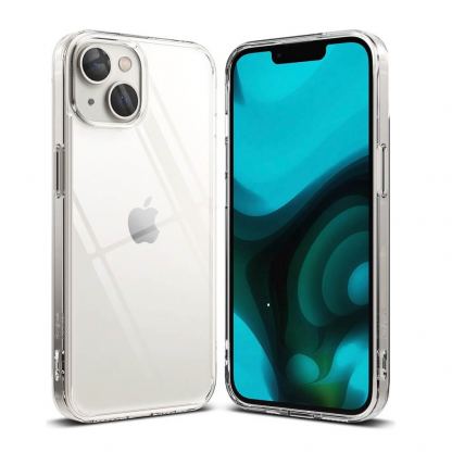 Ringke Fusion Crystal Case - хибриден удароустойчив кейс за iPhone 14 (прозрачен)