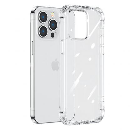 Joyroom Defender Series Case (JR-14H4) - хибриден удароустойчив кейс с вградена поставка за iPhone 14 Pro Max (прозрачен)