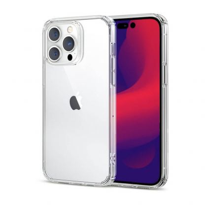 ESR Krystec HaloLock Case - хибриден кейс с висока степен на защита за iPhone 14 Pro (прозрачен)