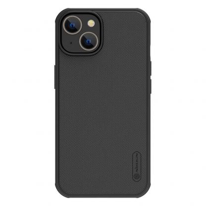Nillkin Super Frosted Pro Magnetic Case - хибриден удароустойчив кейс с MagSafe за iPhone 14 Plus (черен) 