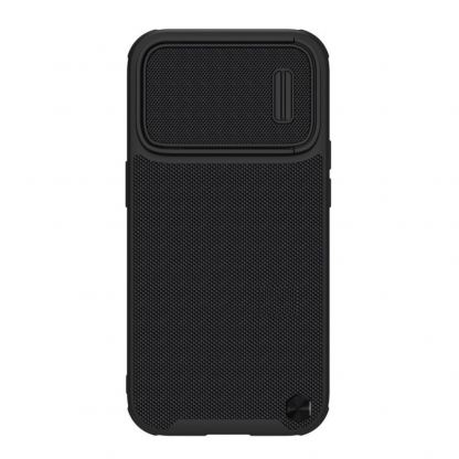 Nillkin Textured S Magnetic Rugged Case - хибриден удароустойчив кейс с MagSafe за iPhone 14 Pro (черен)