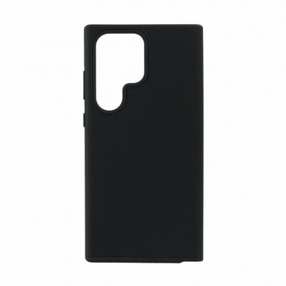 Prio Protective Hybrid Cover - хибриден кейс с най-висока степен на защита за Samsung Galaxy S23 Ultra (черен)