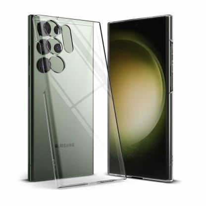Ringke Slim Crystal PC Case - поликарбонатов кейс за Samsung Galaxy S23 Ultra (прозрачен)