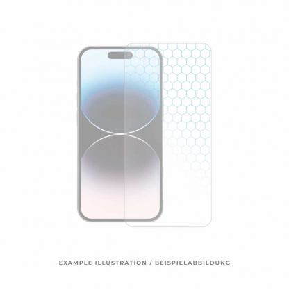 Prio 2.5D Tempered Glass - калено стъклено защитно покритие за дисплея на iPhone 15, iPhone 15 Pro (прозрачен)