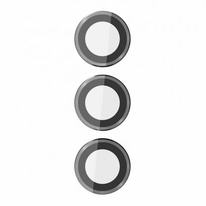 Nillkin CLRFilm Tempered Glass Lens Protector - предпазни стъклени лещи за камерата на Samsung Galaxy S24 Plus (черен)
