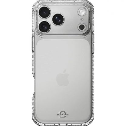 Удароустойчив силиконов (TPU) калъф за iPhone 17 Pro Max (прозрачен) - ItSkins Spectrum R Clear Case (bulk)