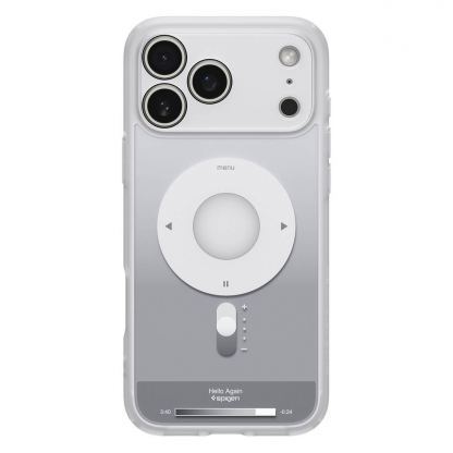 Хибриден кейс с висока степен на защита с MagSafe за iPhone 17 Pro Max- Spigen Ultra Hybrid MagSafe Classic Silver Case (сребрист) 