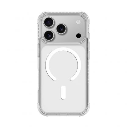 Хибриден удароустойчив кейс с MagSafe за iPhone 17 Pro Max - AmazingThing Titan Pro MagSafe Hybrid Case (прозрачен)