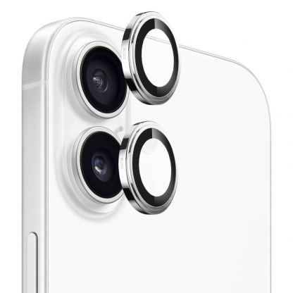 Предпазни сапфирени лещи за камерата на iPhone 17 - Blueo Sapphire Crystal Original Camera Lens Glass Protector (сребрист)