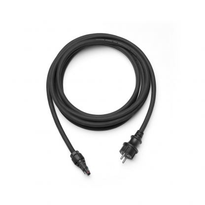 Свързващ кабел за EcoFlow Stream Microinverter (2025) към ел. мрежата - EcoFlow Stream BKW to AC Cable 5m (черен)
