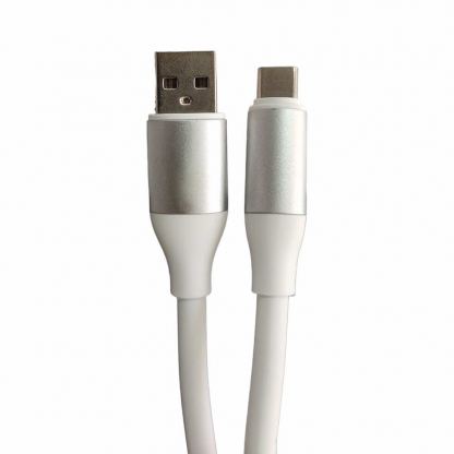 USB-C към USB-A кабел за устройства с USB-C порт - 4smarts PremiumCord USB-A to USB-C Cable (бял) (25 см) (bulk)