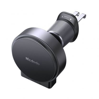 Поставка за радиаторa на кола с безжично зареждане за iPhone с Magsafe - Mcdodo (CH-3000) Magnetic Wireless Vent Car Charge Holder 15W (черен)