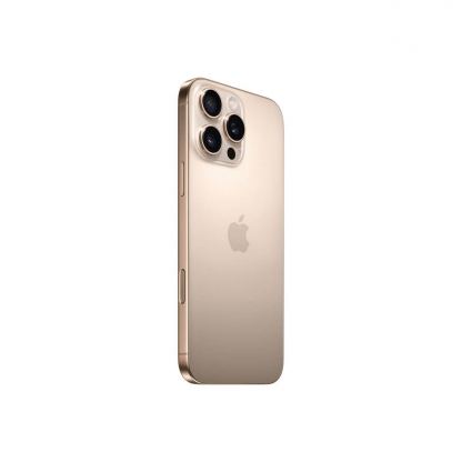 Оригинален резервен заден капак (пясъчен титан) - Apple iPhone 16 Pro Max Backcover Full Assembly (Apple Service Parts)