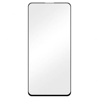 Displex Real Glass 10H Protector 3D Full Cover No Fingerprint - калено стъклено защитно покритие без поддръжка на сензора за отпечатъци за дисплея на Samsung Galaxy S10 (черен-прозрачен) (bulk)