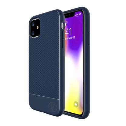 JT Berlin BookCase Pankow Soft - силиконов TPU калъф за iPhone 11 (син)
