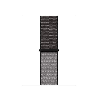 Apple Anchor Gray Sport Loop - оригинална текстилна каишка за Apple Watch 42мм, 44мм (тъмносив)