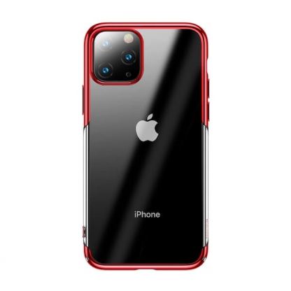Baseus Glitter Case - поликарбонатов кейс за iPhone 11 Pro (червен)