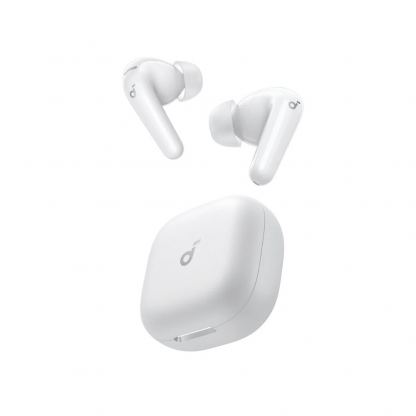 Безжични блутут слушалки с кейс за мобилни устройства - Anker Soundcore R60i NC TWS Earphones (бял)